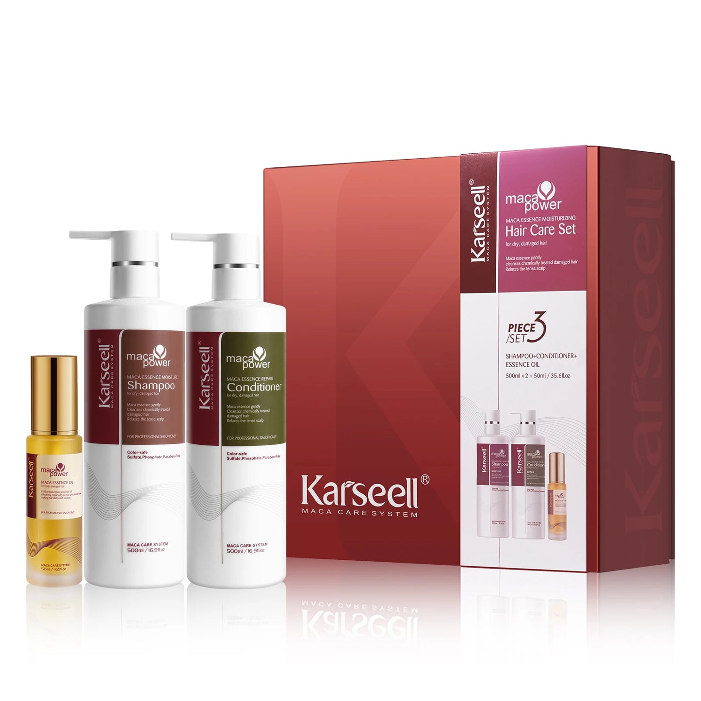 Karseell Collagen & Argan Oil Repair Shampoo & Conditioner Set