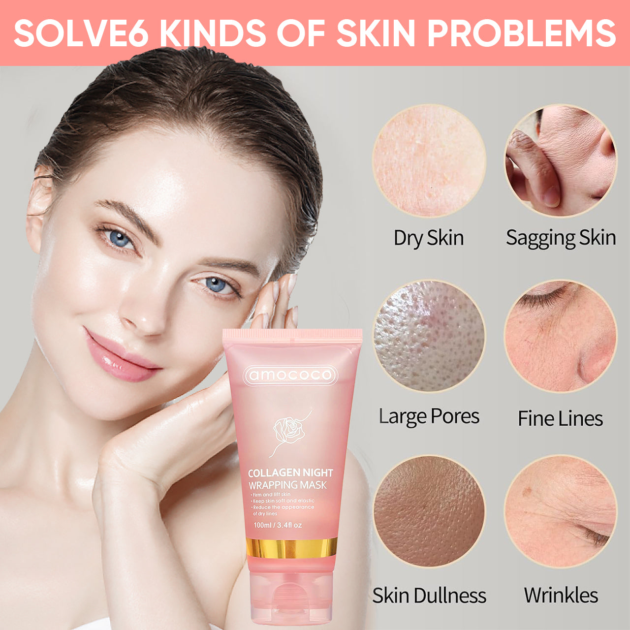 Royal Glow Collagen Overnight Firming Sleep Mask