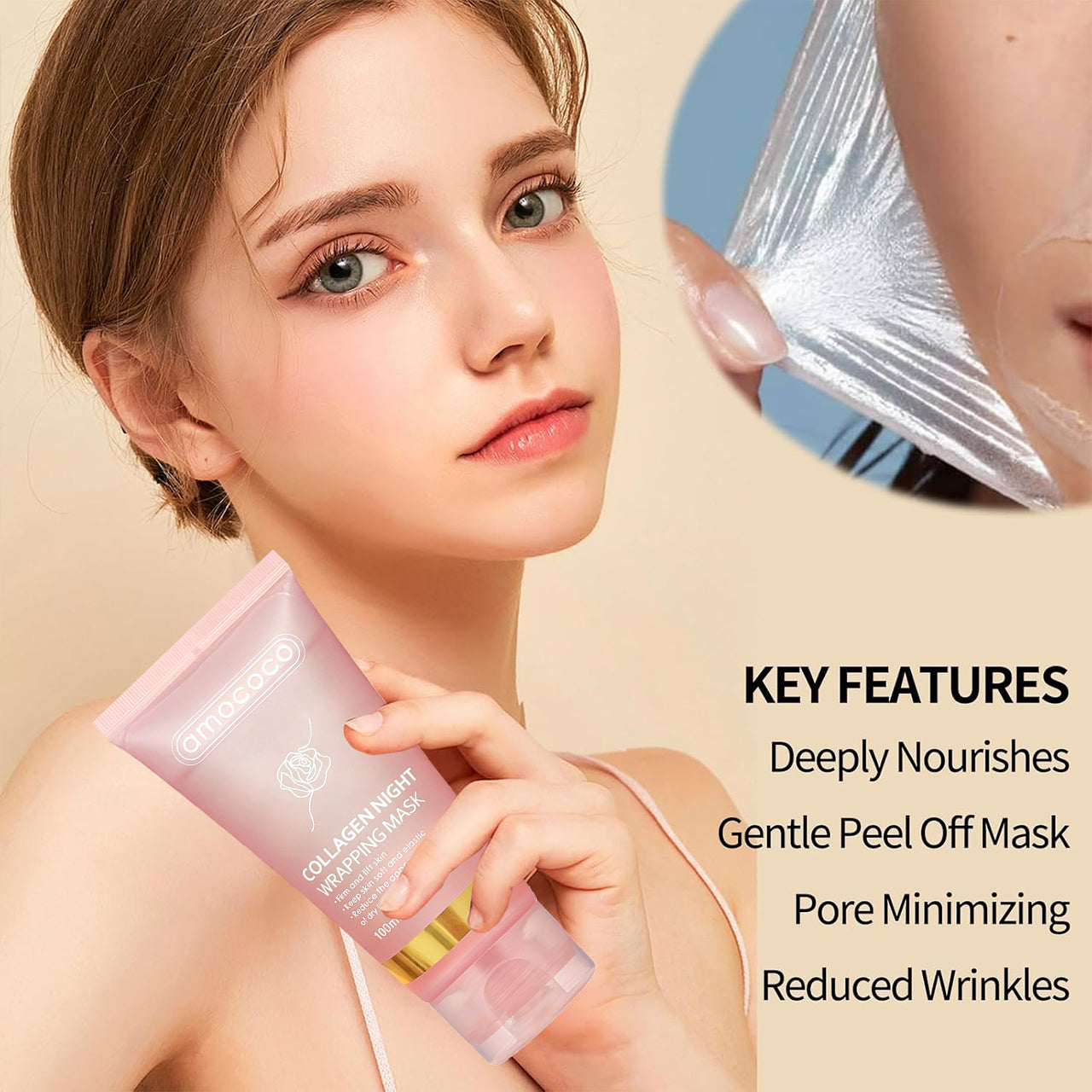 Royal Glow Collagen Overnight Firming Sleep Mask