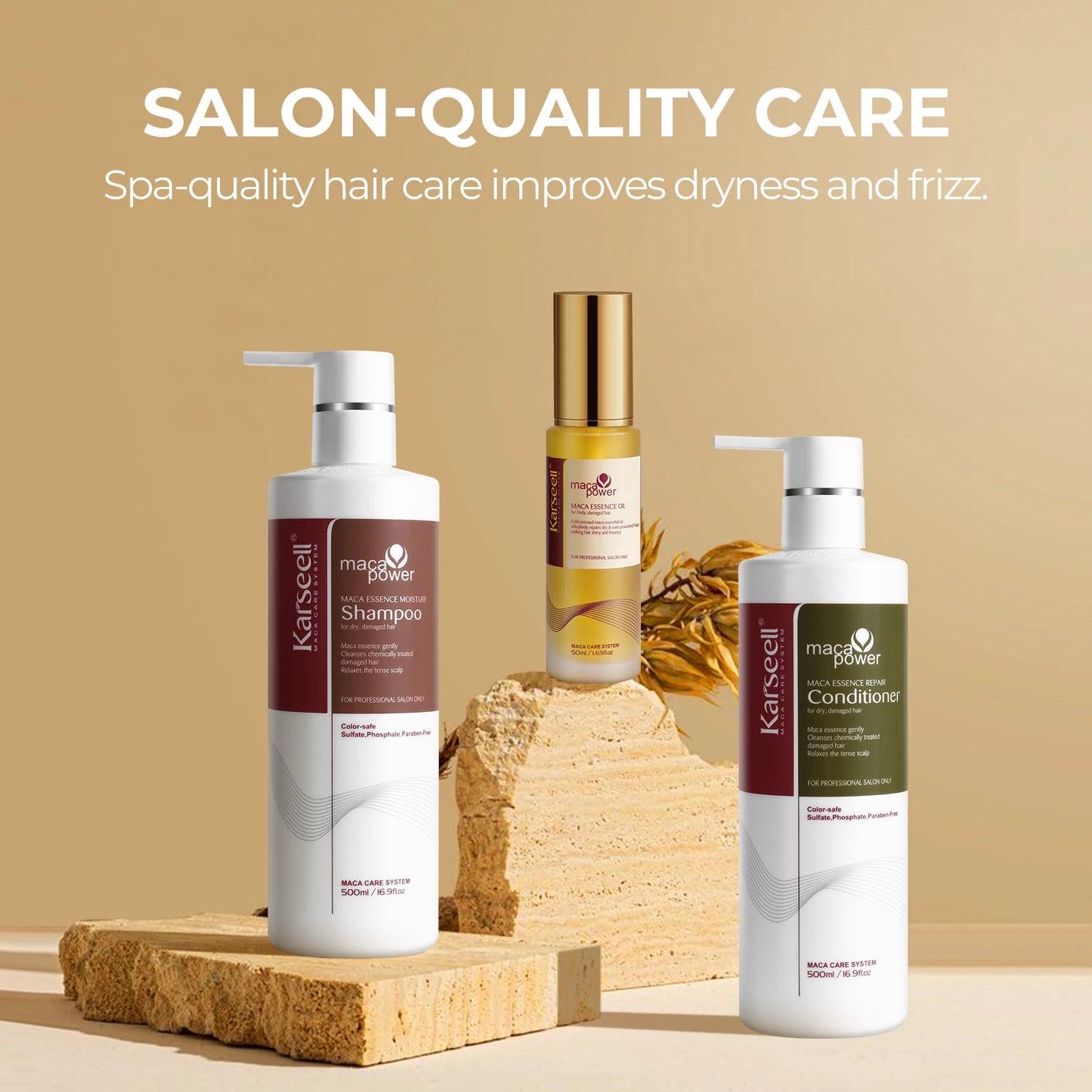 Karseell Collagen & Argan Oil Repair Shampoo & Conditioner Set