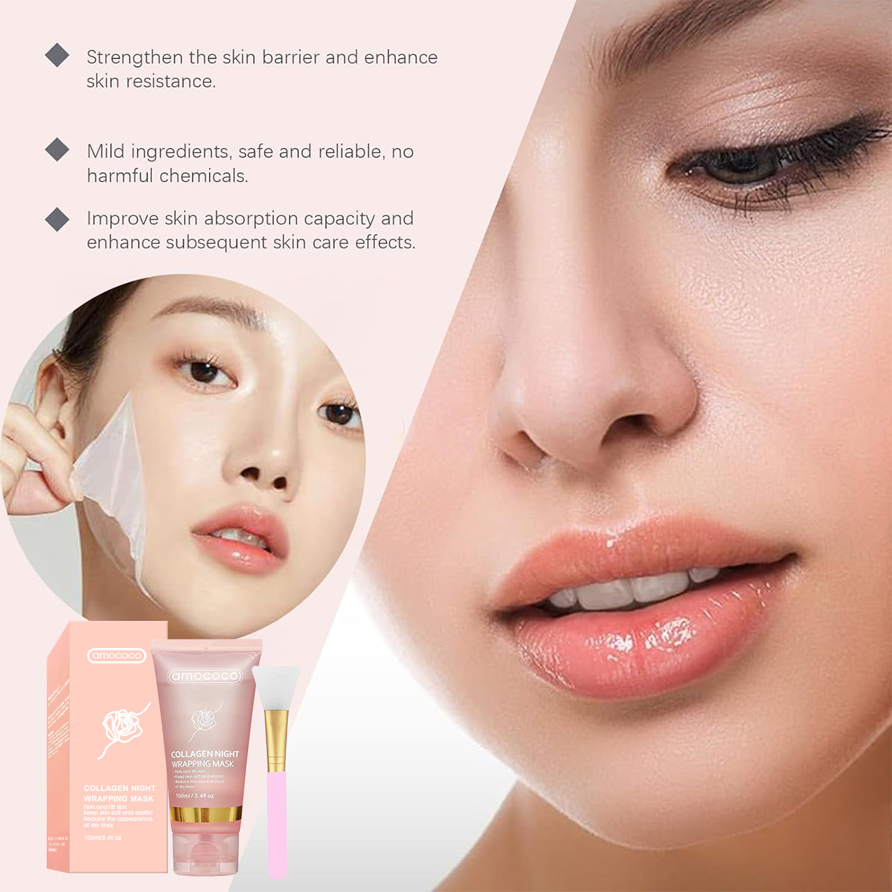 Royal Glow Collagen Overnight Firming Sleep Mask